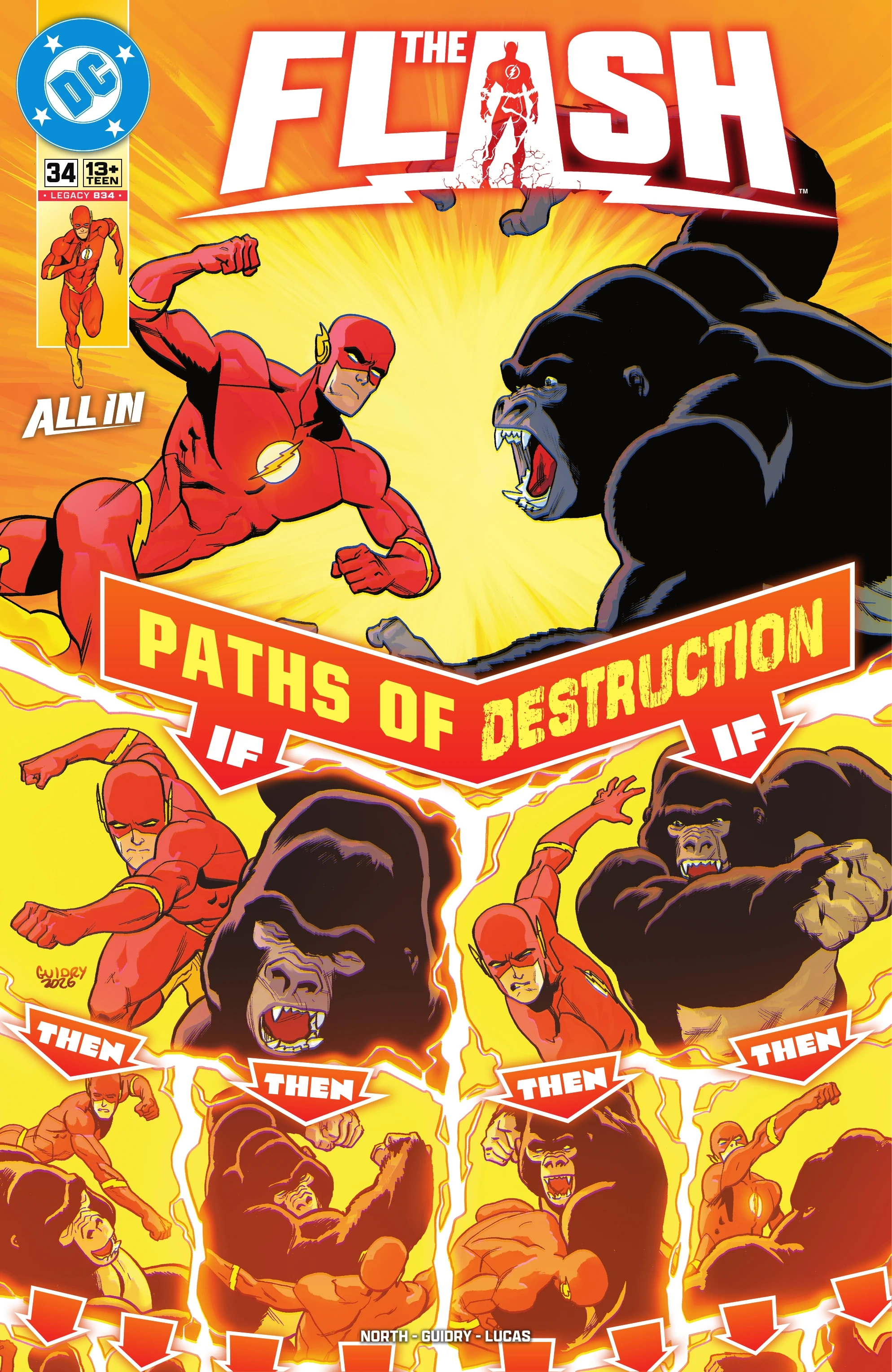 The Flash #34 (DC, 2026 — Cover A) cover